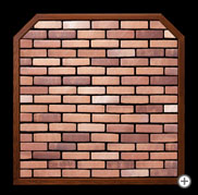 炉壁：Brick Wall Series：BW-CE400